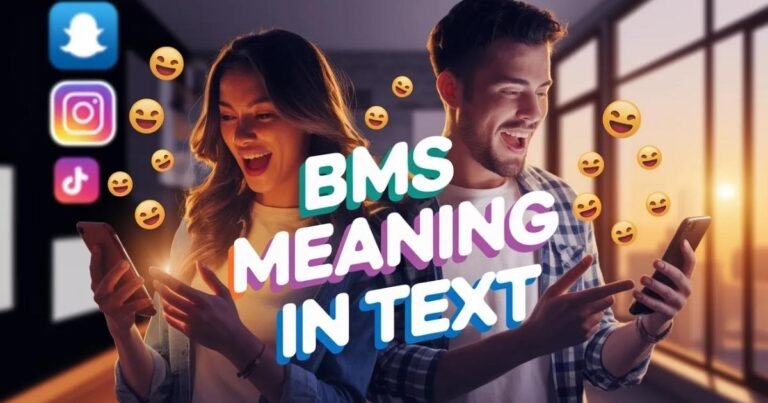 Young people reacting excitedly to a social media post with emojis 🔥😍💯 on Instagram and Snapchat. Shows the concept of BMS meaning in text in modern texting.