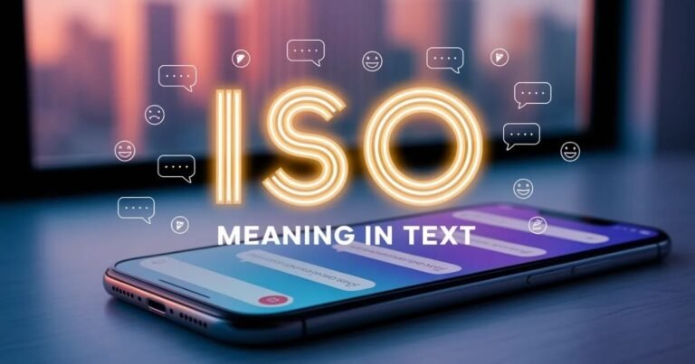 ISO-meaning-in-texT