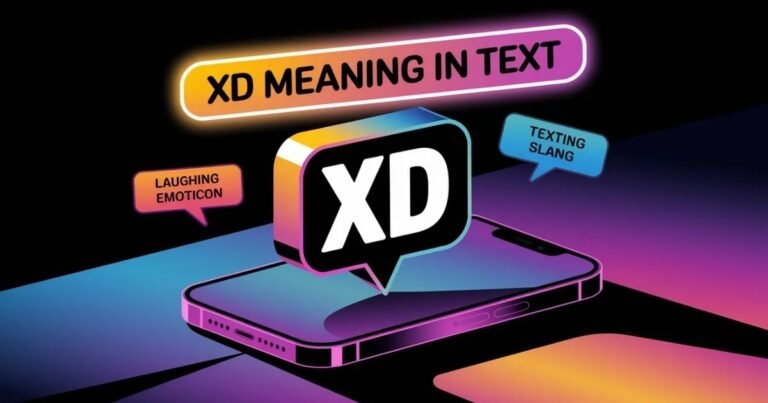 XD meaning in text messages showing laughing emoticon face with closed eyes and open mouth used in WhatsApp Snapchat and online chat conversations