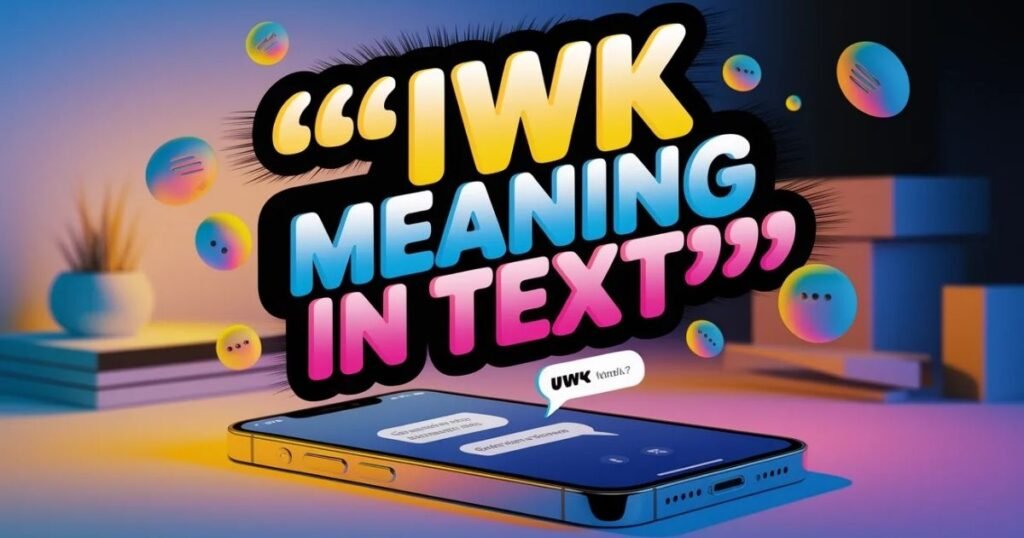 IWK meaning in text
Used after jokes or exaggeration
Keeps texting conversations lighthearted