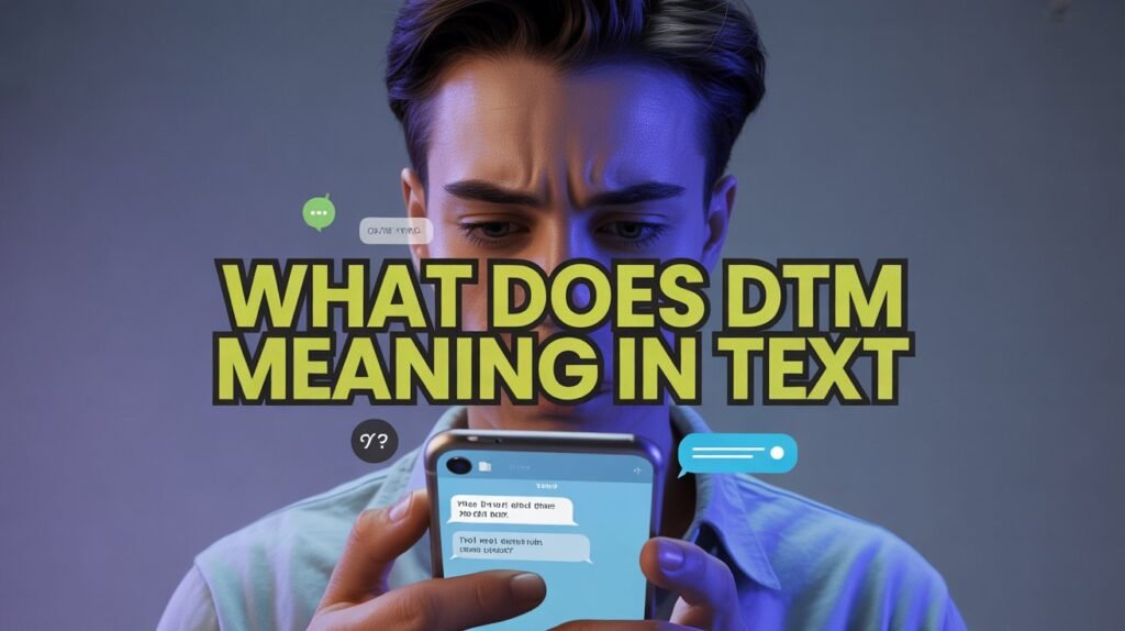dtm meaning