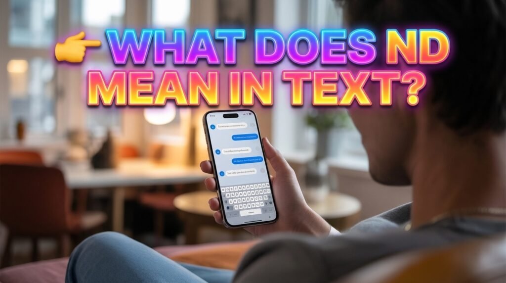 nd abbreviation texting