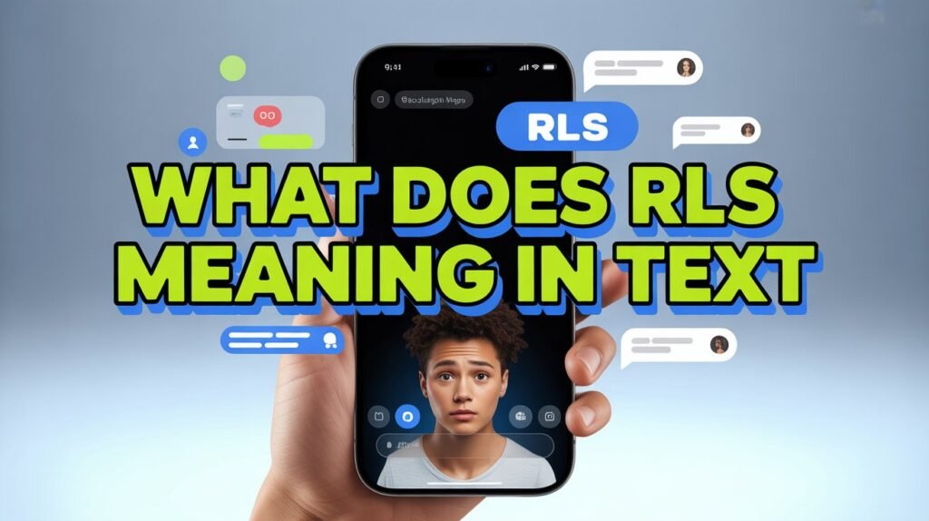  rls text meaning, real life stuff abbreviation,