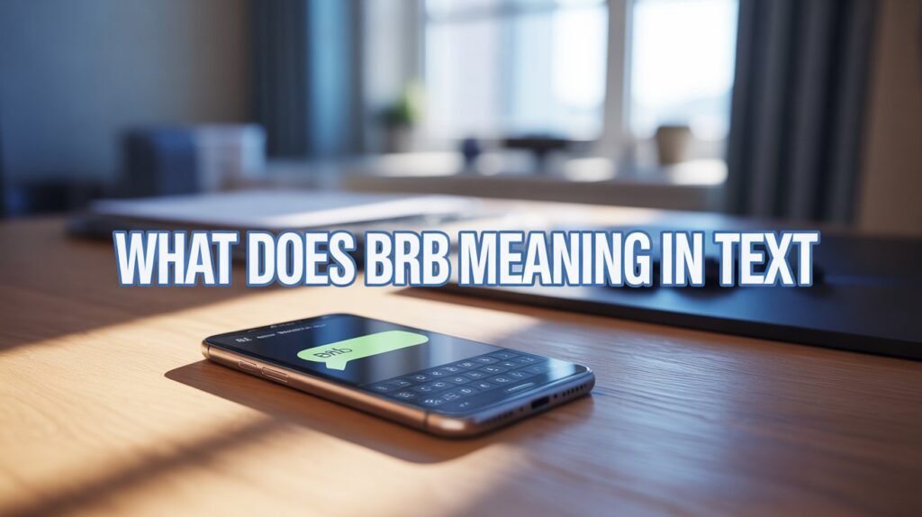 what does BRB meaning in chat