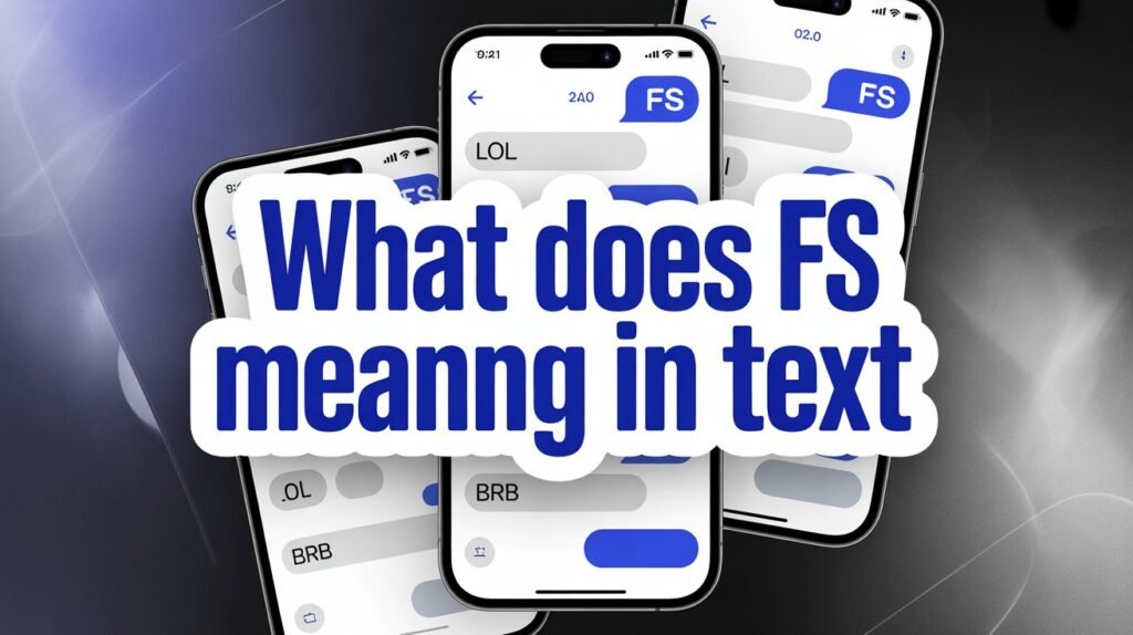 what does FS meaning in chat