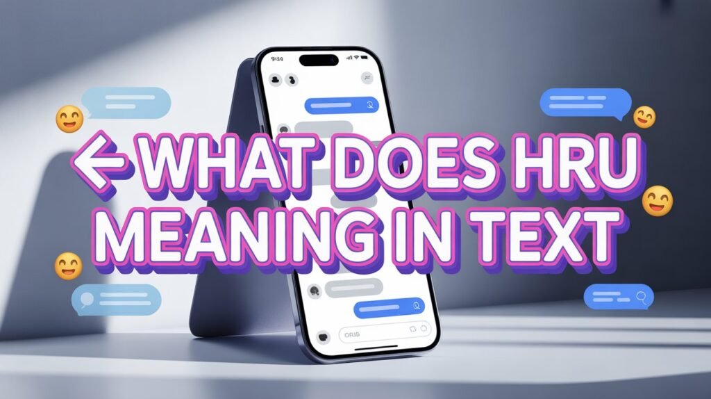 what does HRU meaning in text