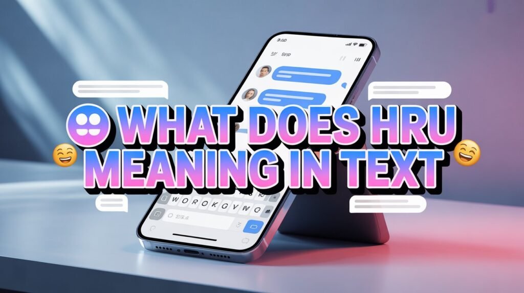 what does HRU meaning in text