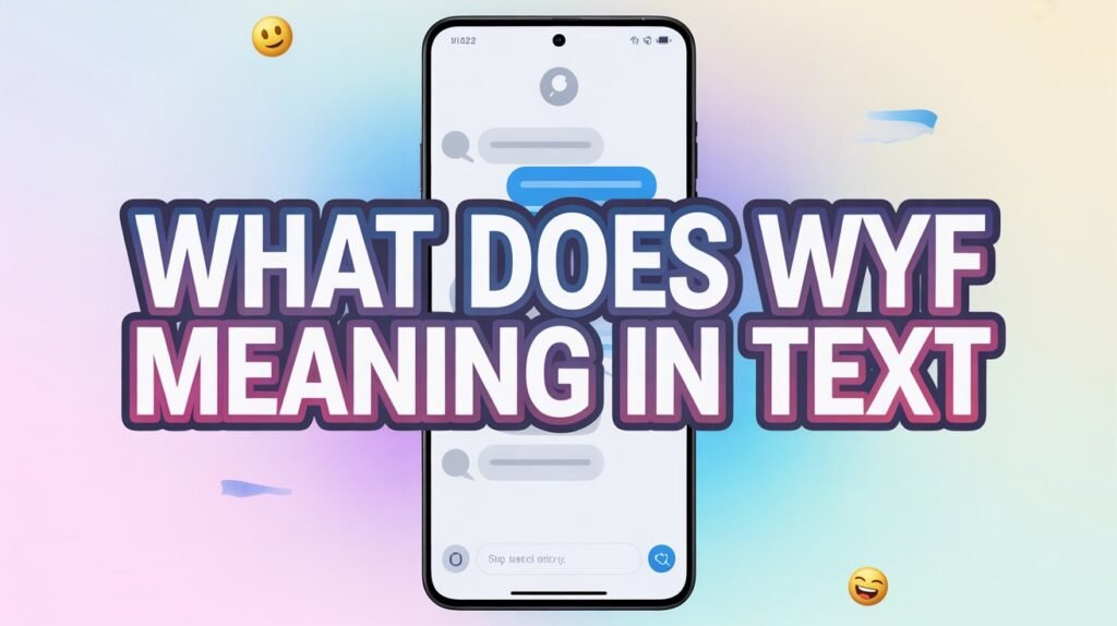 what does WYF text meaning