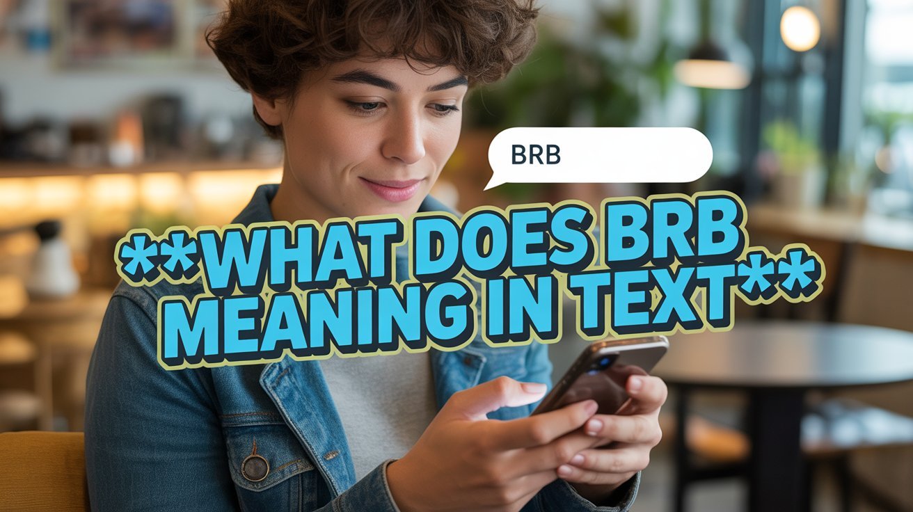 what does brb meaning in text