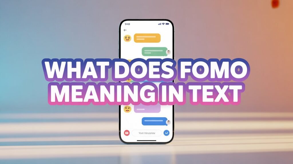 what does fear of missing out meaning