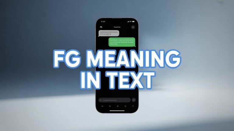 FG Meaning in Text: Slang, Chat Definition & Examples