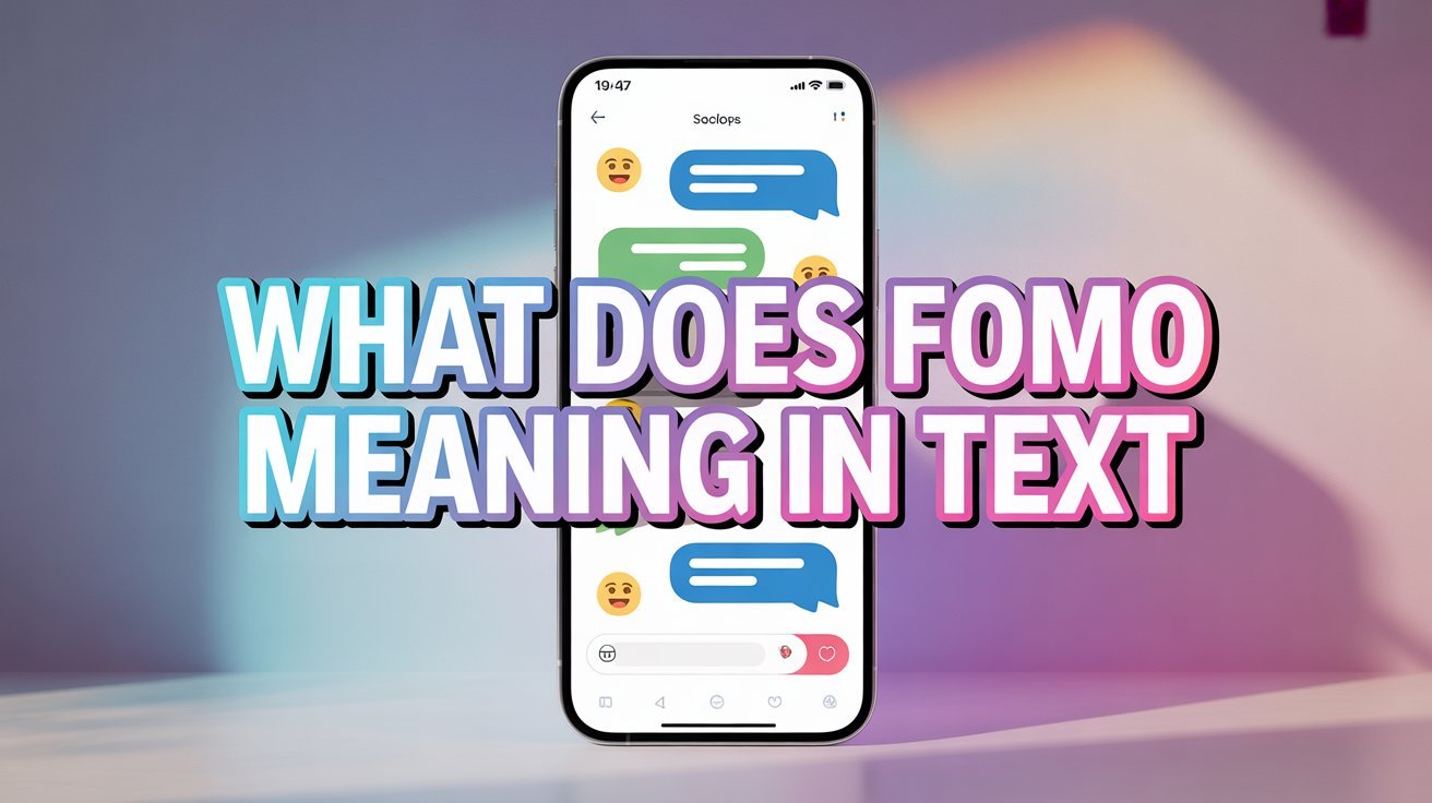 what does fomo meaning in text