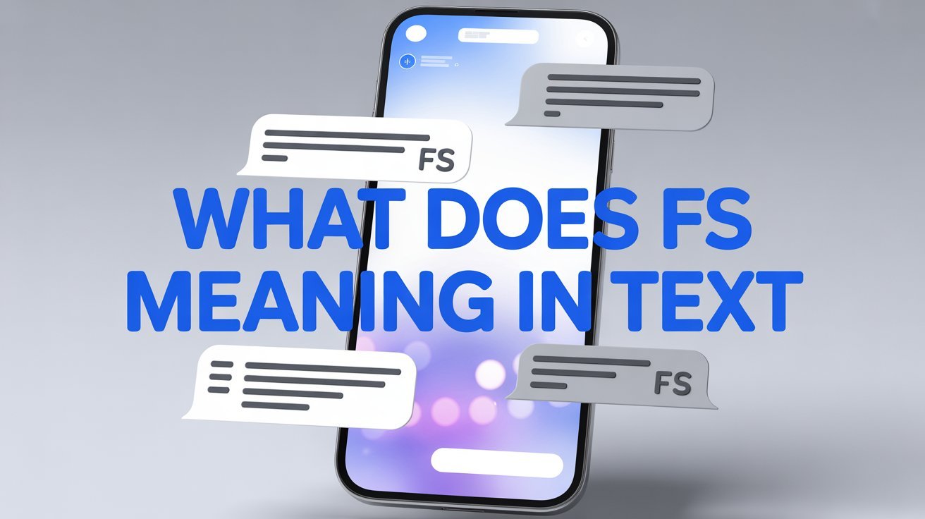 what does fs meaning in text
