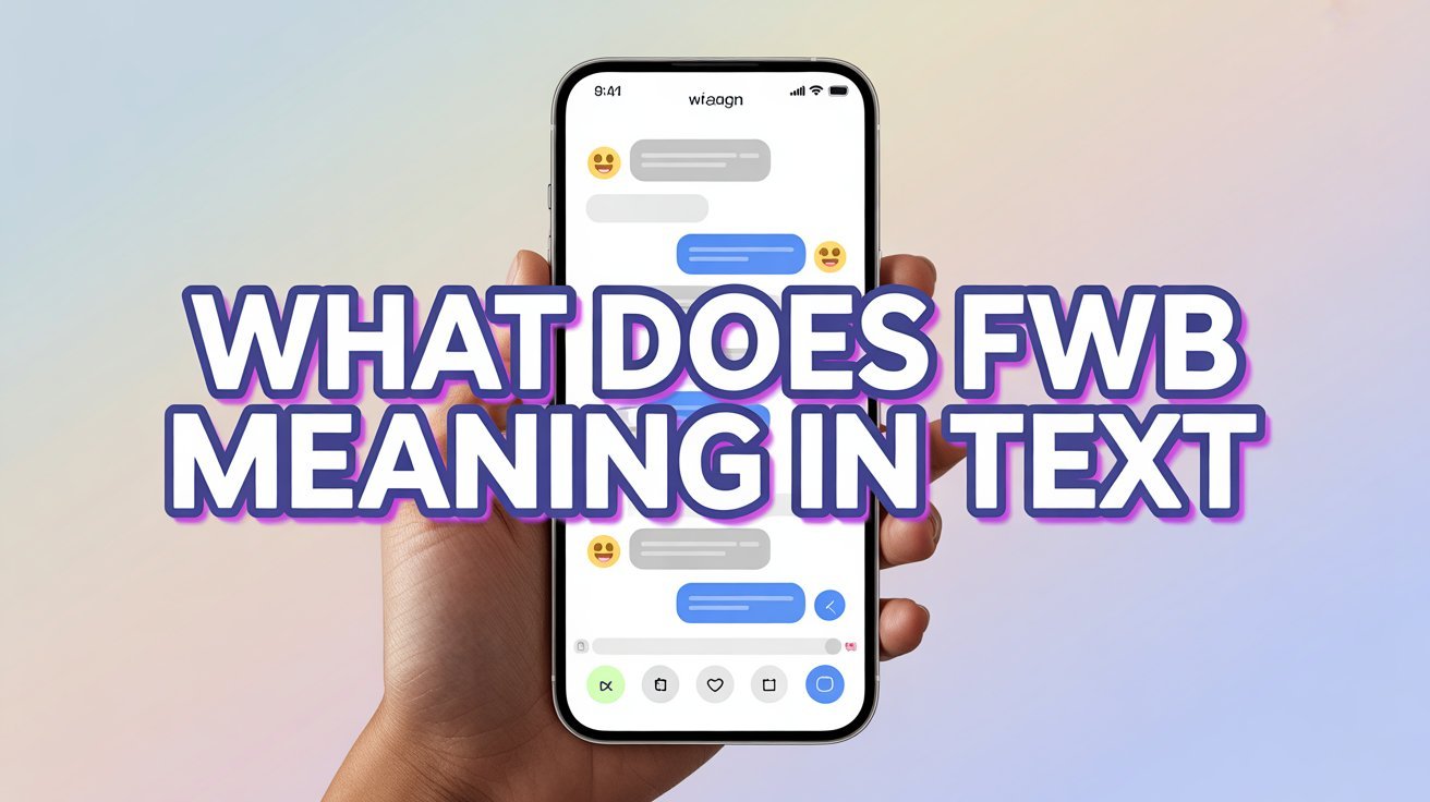 what does fwb meaning in text