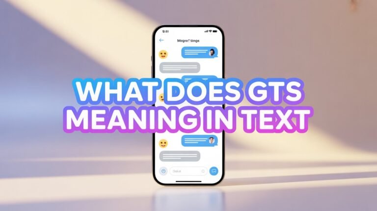 what does gts meaning in text