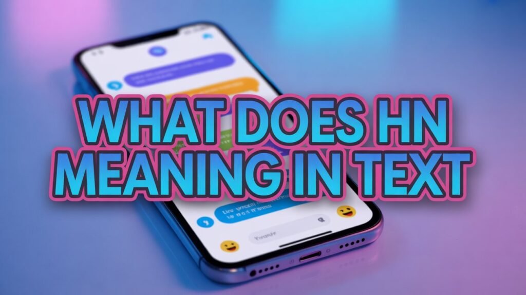 what does hn in text