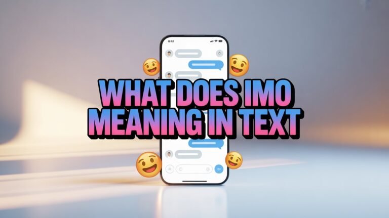 what does imo meaning in text