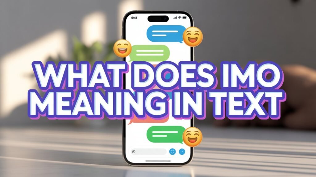 what does imo slang meaning