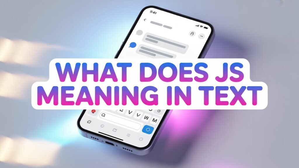 what does js texting meaning