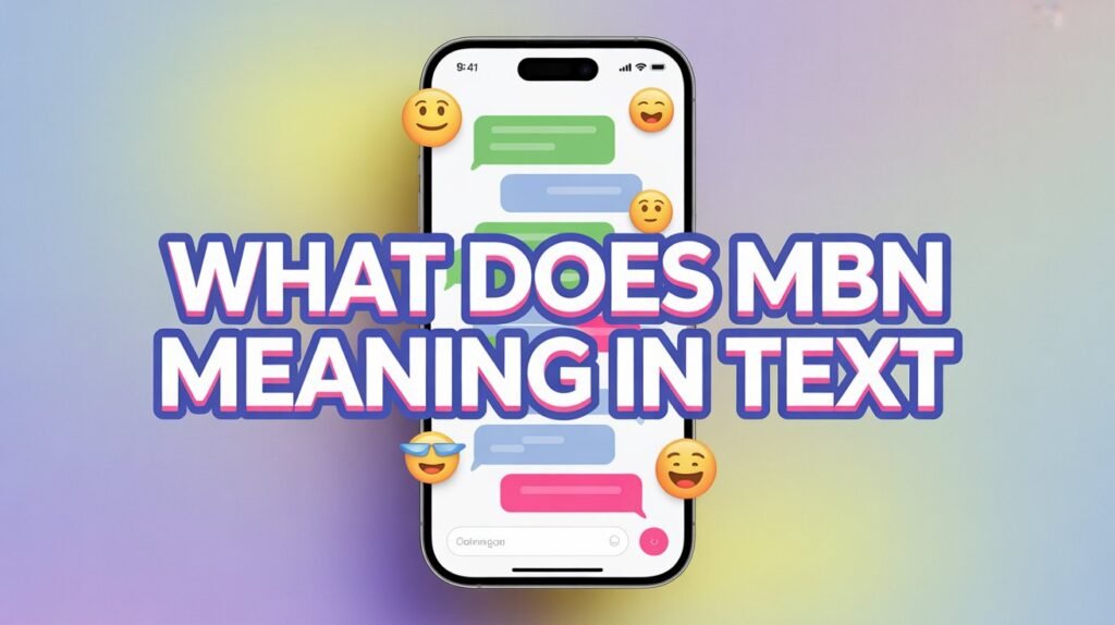 what does mbn meaning in text