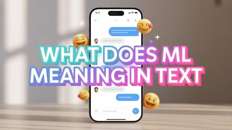 what does ml meaning in text