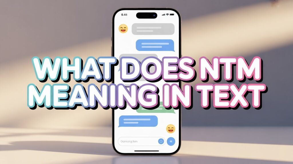 what does ntm in chat