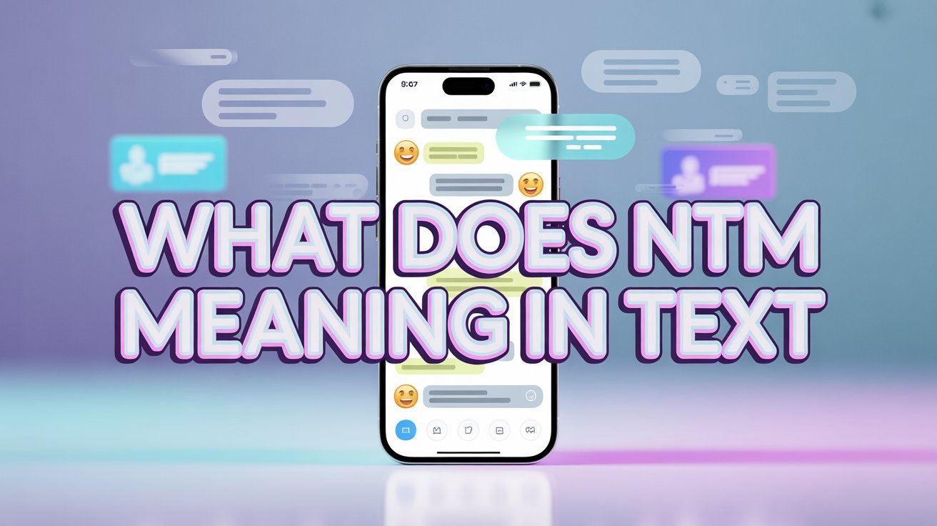 what does ntm meaning in text