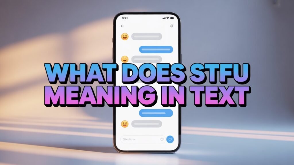 what does texting abbreviations stfu