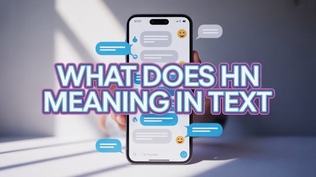 what does texting slang hn