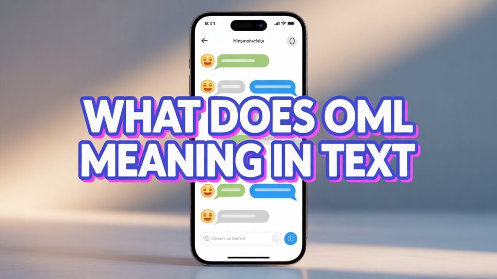 what does texting slang oml