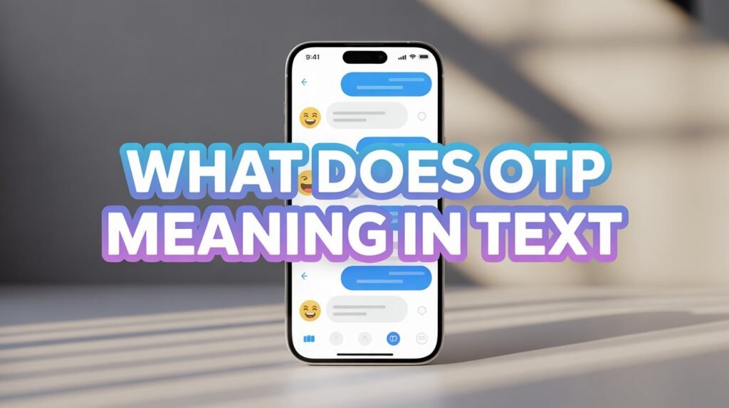 what does texting slang otp