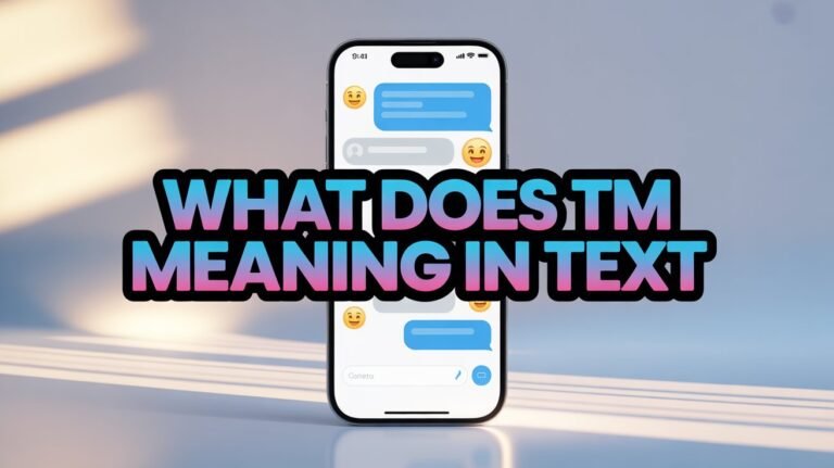 what does tm meaning in text