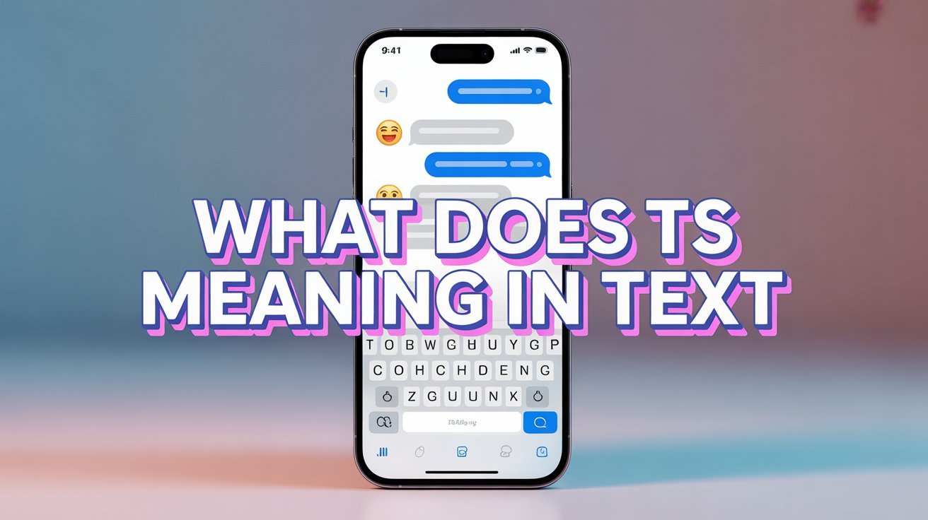 what does ts meaning in text