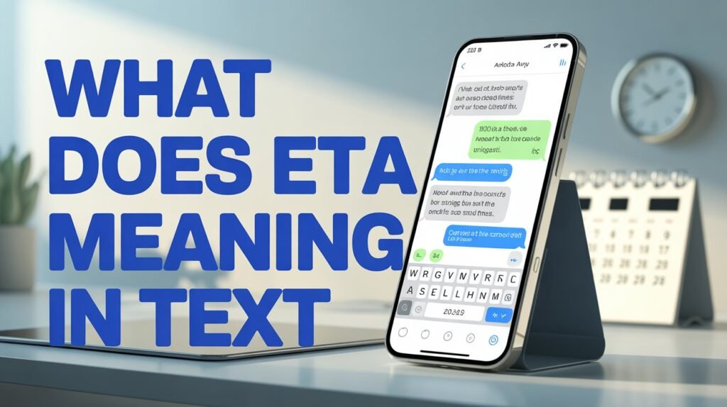 hat does what does what is ETA in texting
