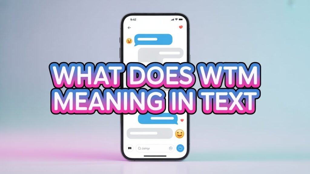what does wtm meaning in text
