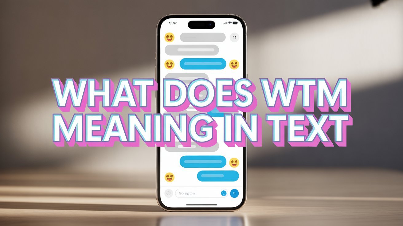 what does wtm meaning in text