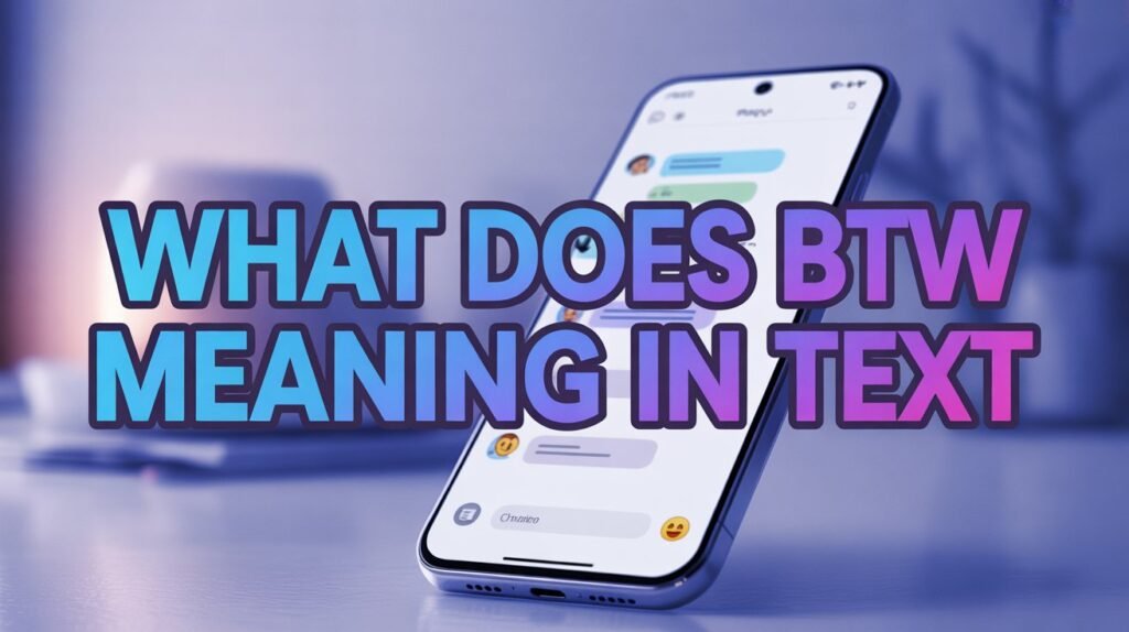 what does btw abbreviation