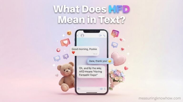 What Does HFD Mean in Text The Hidden Meaning Behind This Confusing Abbreviation
